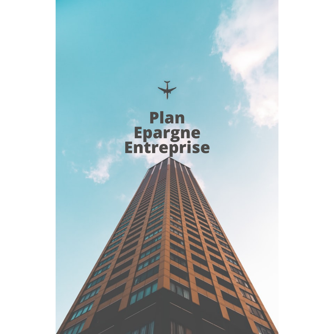 immeuble avec tout en haut le texte Plan Epargne Entreprise