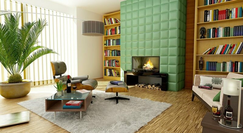 salon meublé paradisiaque