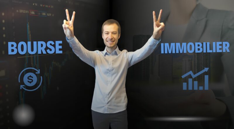 bourse versus immobilier